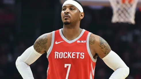 ¡Despedido! Los Rockets cortan a Carmelo Anthony