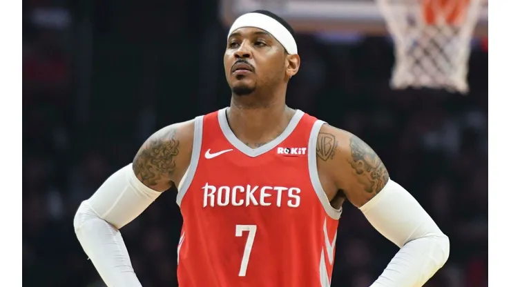 ¡Despedido! Los Rockets cortan a Carmelo Anthony