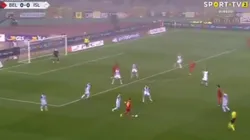 Solo lo vio Hazard: el pase imposible del que todos hablan para el gol de Bélgica