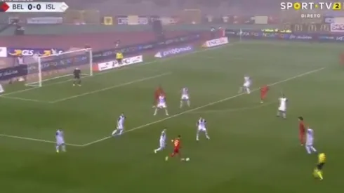 Solo lo vio Hazard: el pase imposible del que todos hablan para el gol de Bélgica