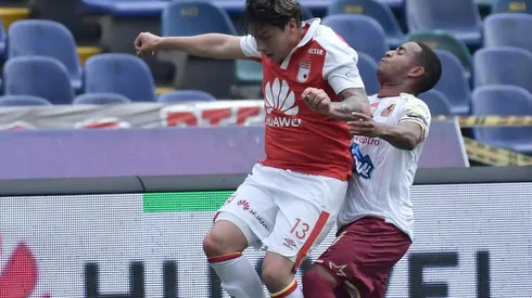 Santa Fe vs Tolima por la Liga Águila.