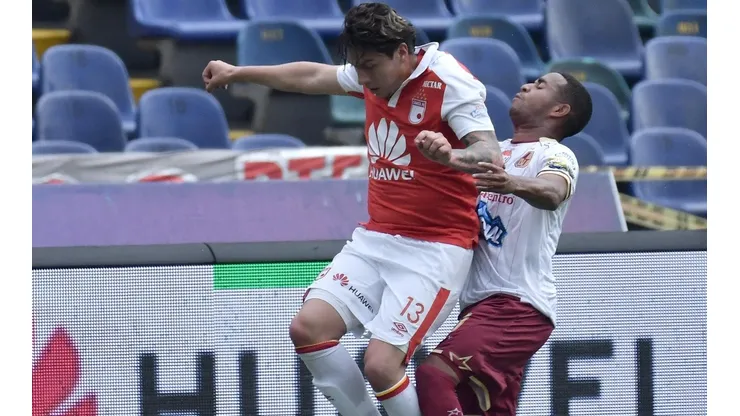 Santa Fe vs Tolima por la Liga Águila.