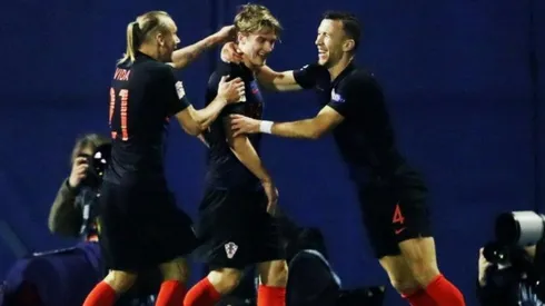 Croacia pegó en el final y se llevó la victoria.