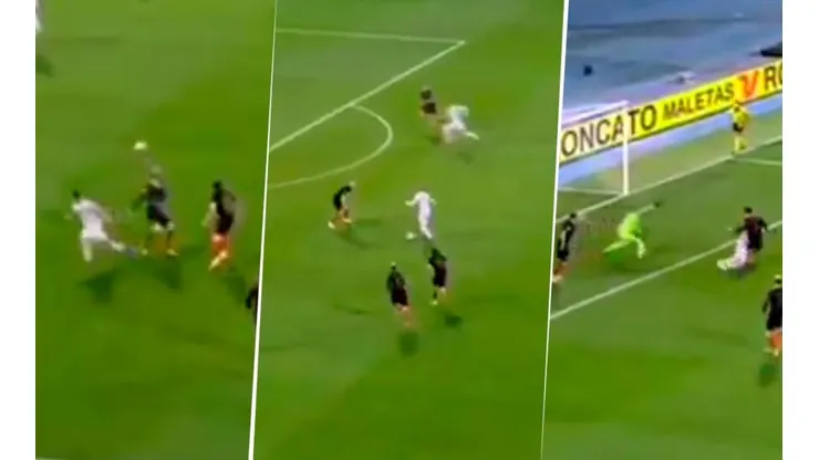 Golazo de Ceballos.