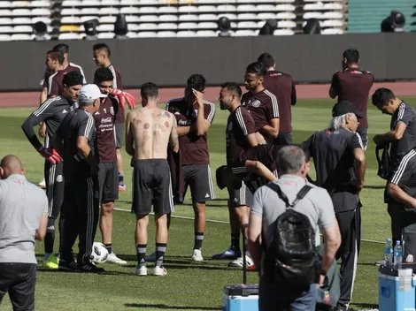 Diez fotos del entrenamiento de México en Córdoba