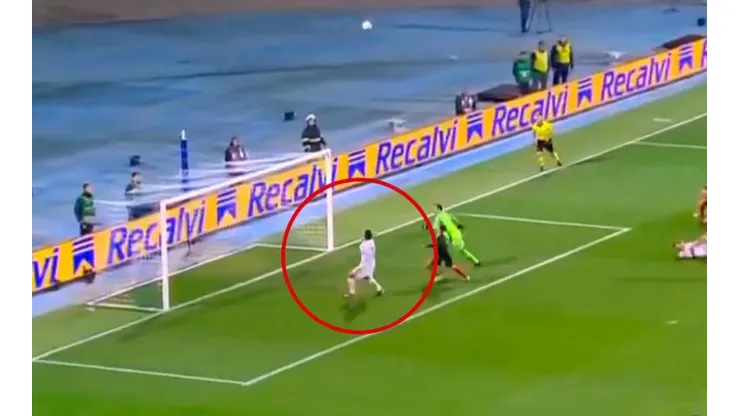 Morata falló un gol que parecía sencillo.