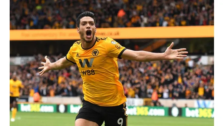 EL GOLEADOR. Raúl Jiménez ya lleva tres goles en Wolverhampton (Foto: Getty).
