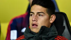 Foto de James Rodríguez, jugador de Bayern Munich.
