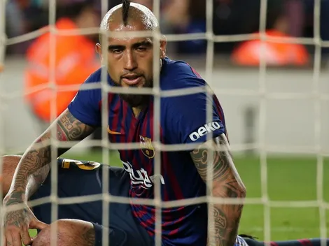 ¿Paso fugaz? Ya quieren sacar a Arturo Vidal del Barcelona