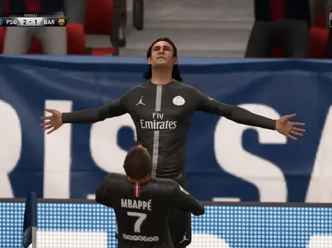 FIFA 19: Cavani encabeza el equipo de la semana