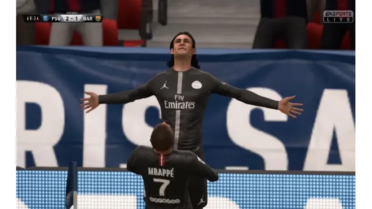 FIFA 19: Cavani encabeza el equipo de la semana