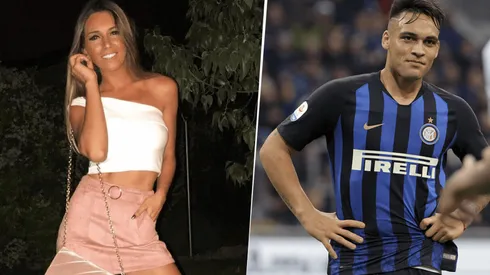 Foto de Lautaro Martínez y su hermosa novia.