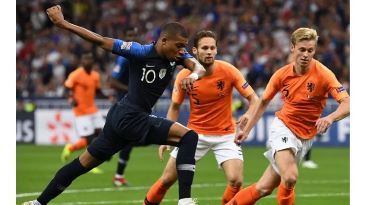 Holanda vs Francia por la UEFA Nations League.