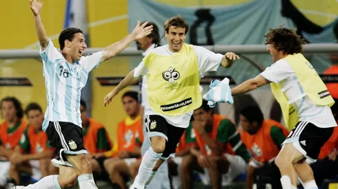 Maxi Rodríguez le anotó uno de los goles más dolorosos a México.