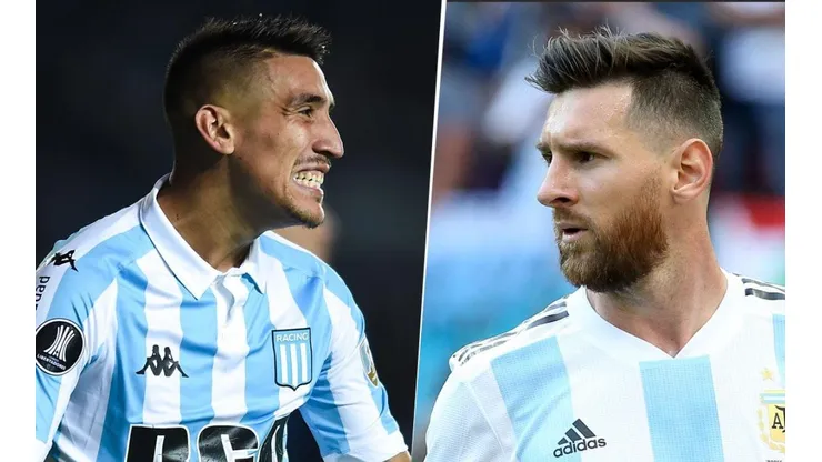 La novia de Centurión lo filmó imitando a Lionel Messi y estalló las redes sociales