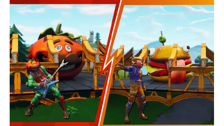 Guerra de comida, Torreta mecánica y mucho más en el nuevo parche de Fortnite