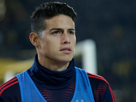 Malas noticias: se lesionó James Rodríguez en Bayern Munich