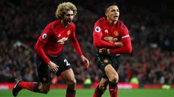 Alexis Sánchez en Manchester United.