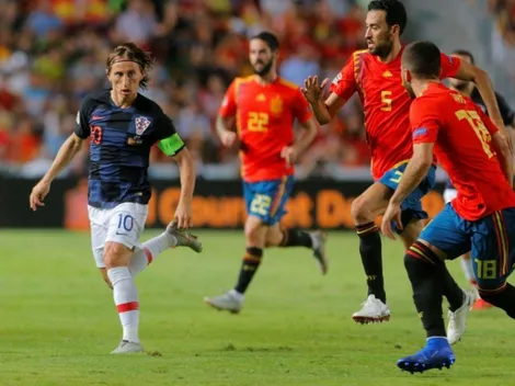 Ver en VIVO: Croacia vs España por la UEFA Nations League