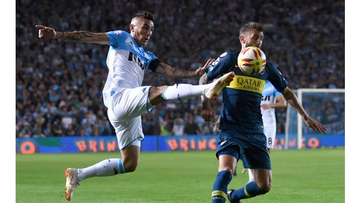 Foto de Ricardo Centurión ante Boca.