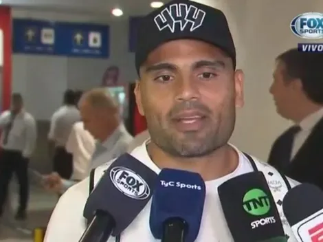 Loco por River: Mercado contó como hizo para seguir el clásico a pesar de que jugaba con el Sevilla