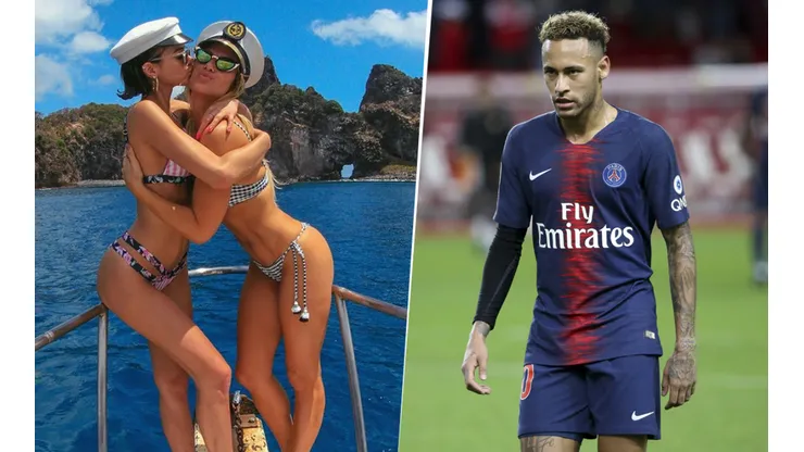 Foto de Neymar y su ex, Bruna.