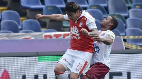 Santa Fe vs Tolima por la Liga Águila .