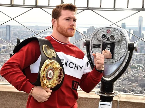 Entrenamiento feroz: Canelo mostró como está trabajando para la pelea ante Fielding