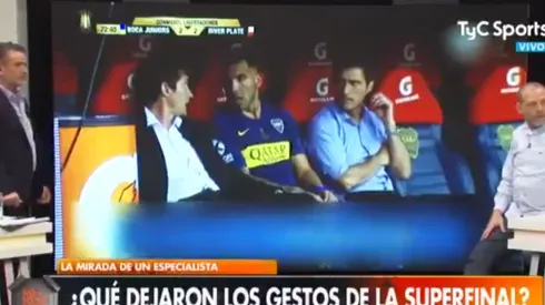 Foto de los periodistas de TyC Sports.