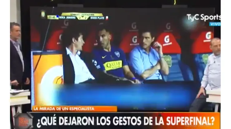Foto de los periodistas de TyC Sports.