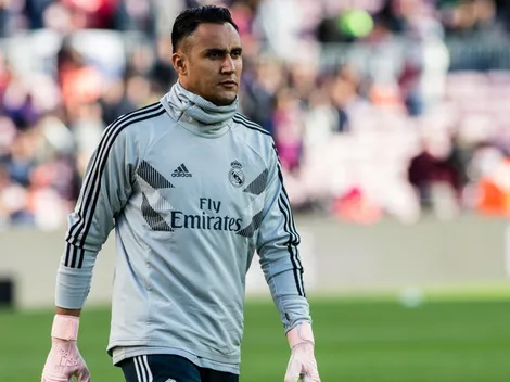 Keylor Navas se realizó una extraña intervención