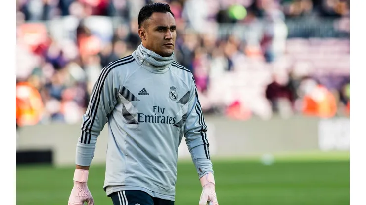 Keylor Navas se realizó una extraña intervención