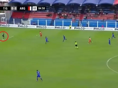 Batalla salió a cualquier lado, después agredió al árbitro y lo terminaron echando