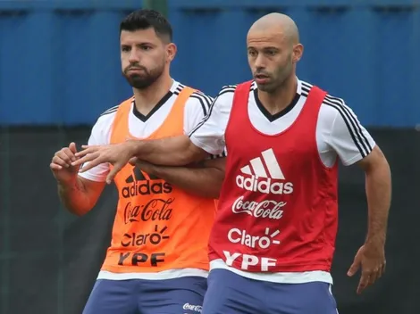 Mascherano se burló del nuevo look de Agüero y hubo una respuesta lapidaria del delantero