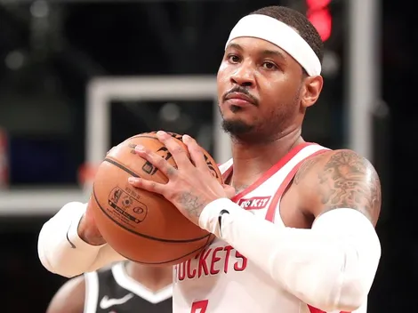 ¡No lo molesten! Dwyane Wade sale en defensa de Carmelo Anthony