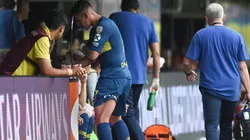 El sufrimiento de Cristian Pavón.