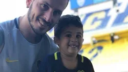 El disfraz del hijo de Benedetto que celebraron los hinchas de Boca