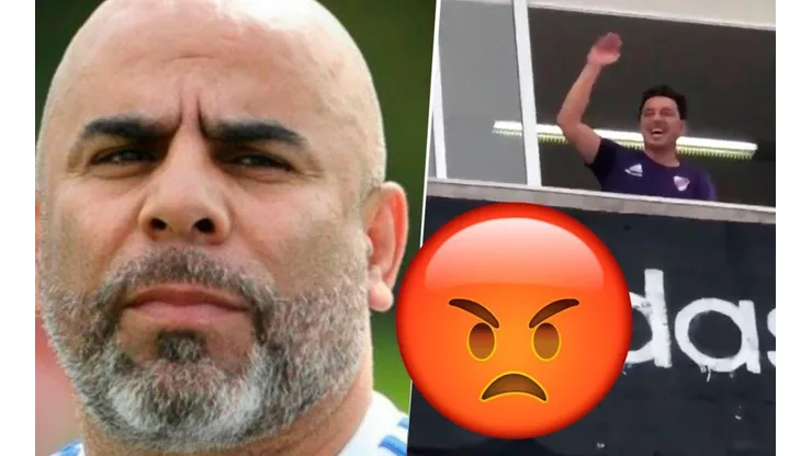 Chicho Serna salió al cruce con Gallardo por los videos en los que se lo ve cantando con la gente de River