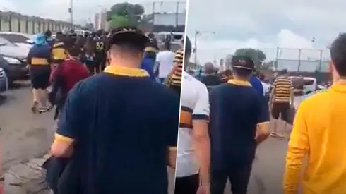 El video de un hincha de River infiltrado en La Bombonera que tiene re calientes a los de Boca: "Ahora no habla ninguno"