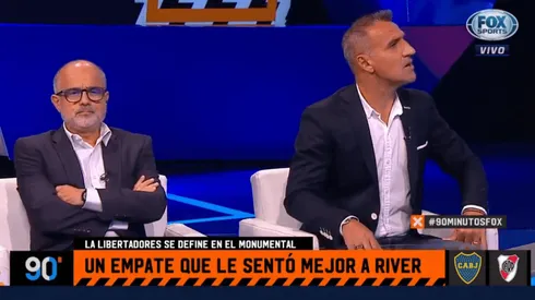 Foto de los periodistas de Fox Sports.