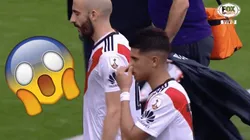 Foto de Exequiel Palacios, jugador de River.