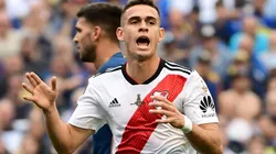 La insólita foto de Santos Borré Modo Dragon Ball en plena Bombonera