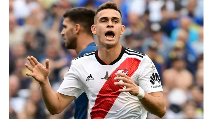 La insólita foto de Santos Borré Modo Dragon Ball en plena Bombonera