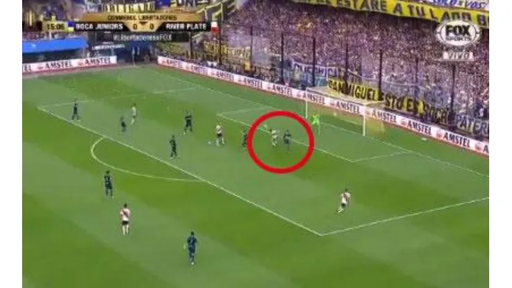 Para los que no confiaban: atajadón de Rossi a Borré