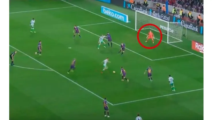 Gol de Lo Celso con error de Ter Stegen