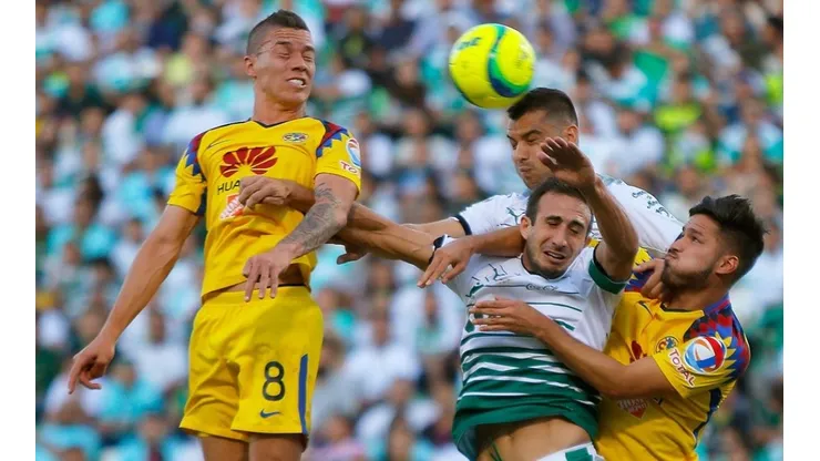 Santos Laguna vs América por la Liga MX.