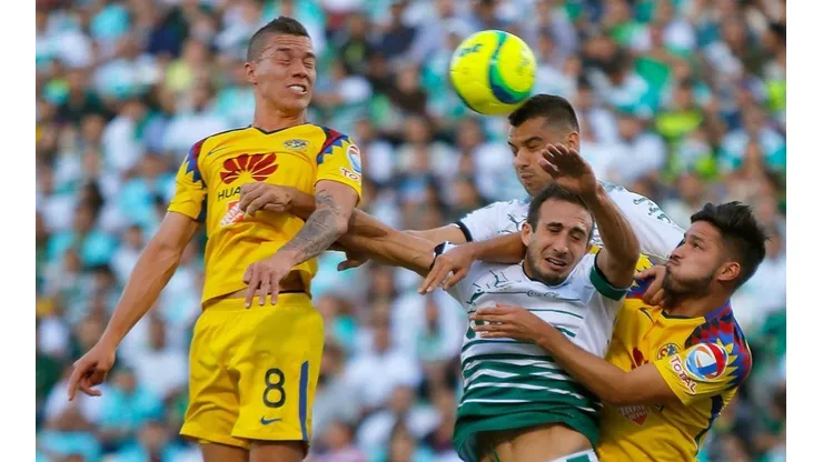Santos Laguna vs América por la Liga MX.