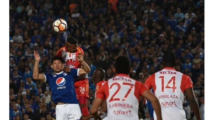 Millonarios vs Independiente Santa Fe por la Liga Águila.