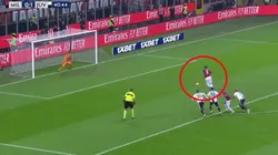 Foto del penal de Higuaín.