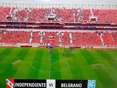 No se querían perder el Superclásico: la cancha de Independiente, al 50%